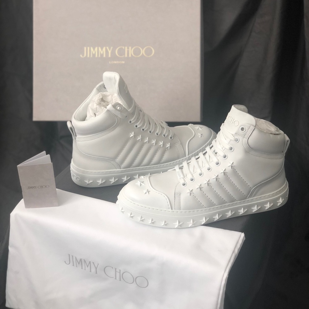 Jimmy Choo - Cassius Ultra White / Stars